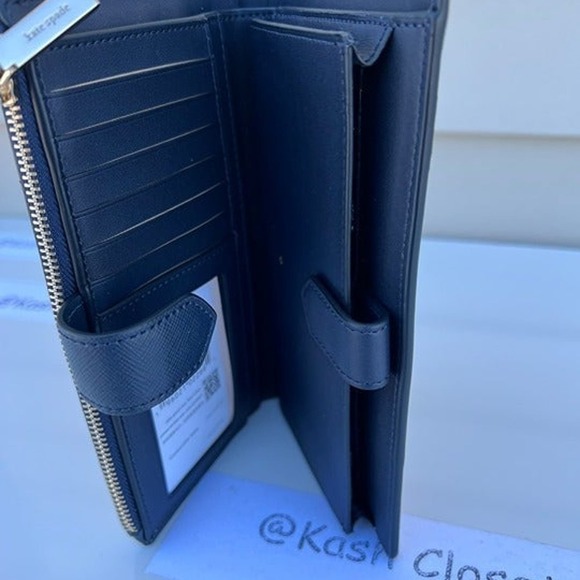 Kate Spade phone wallet wristlet Staci dancing cherries - Picture 3 of 5